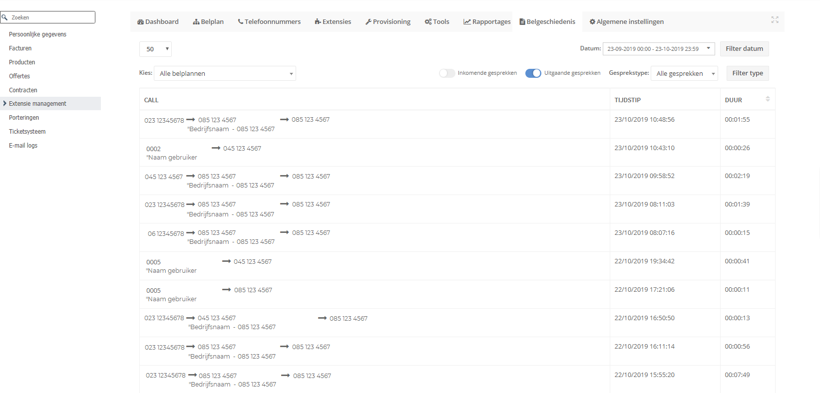 Gratis belgeschiedenis voor bedrijven - VOIPZeker Gratis belgeschiedenis voor bedrijven - VOIPZeker